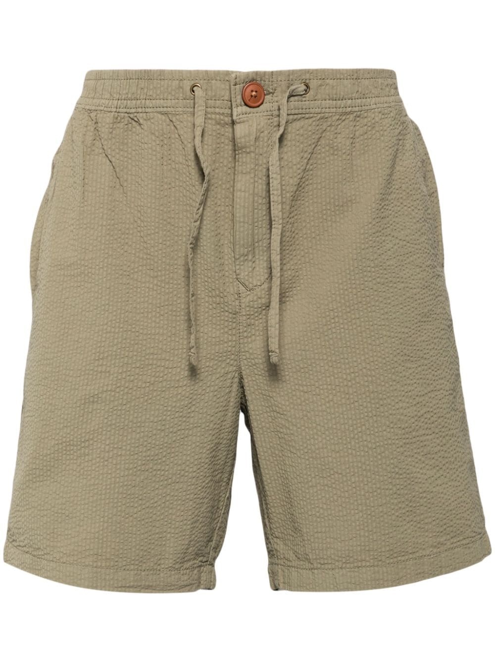 Melbury cotton seersucker shorts - 1