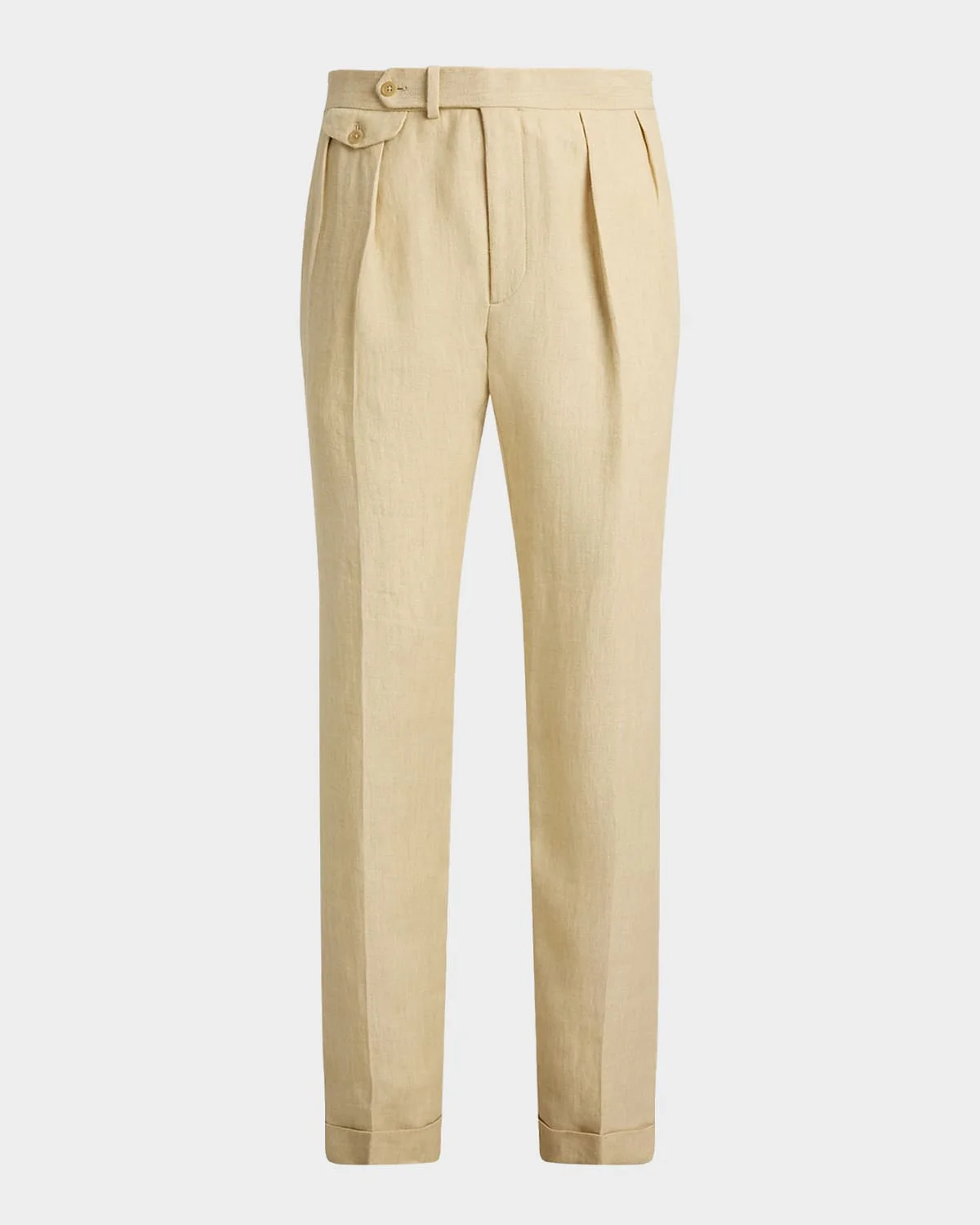 Gregory Hand-Tailored Linen Trouser - 1