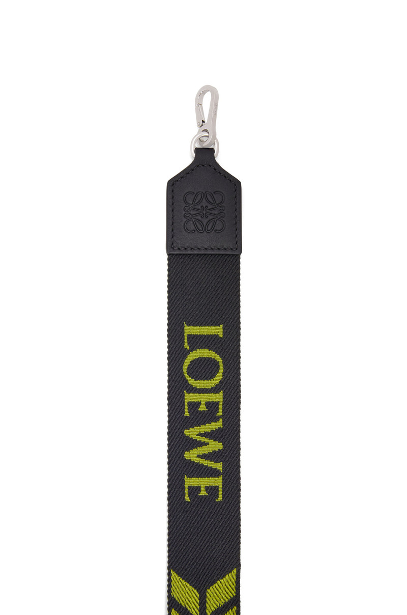 Loewe LOEWE webbing chevron strap outlook