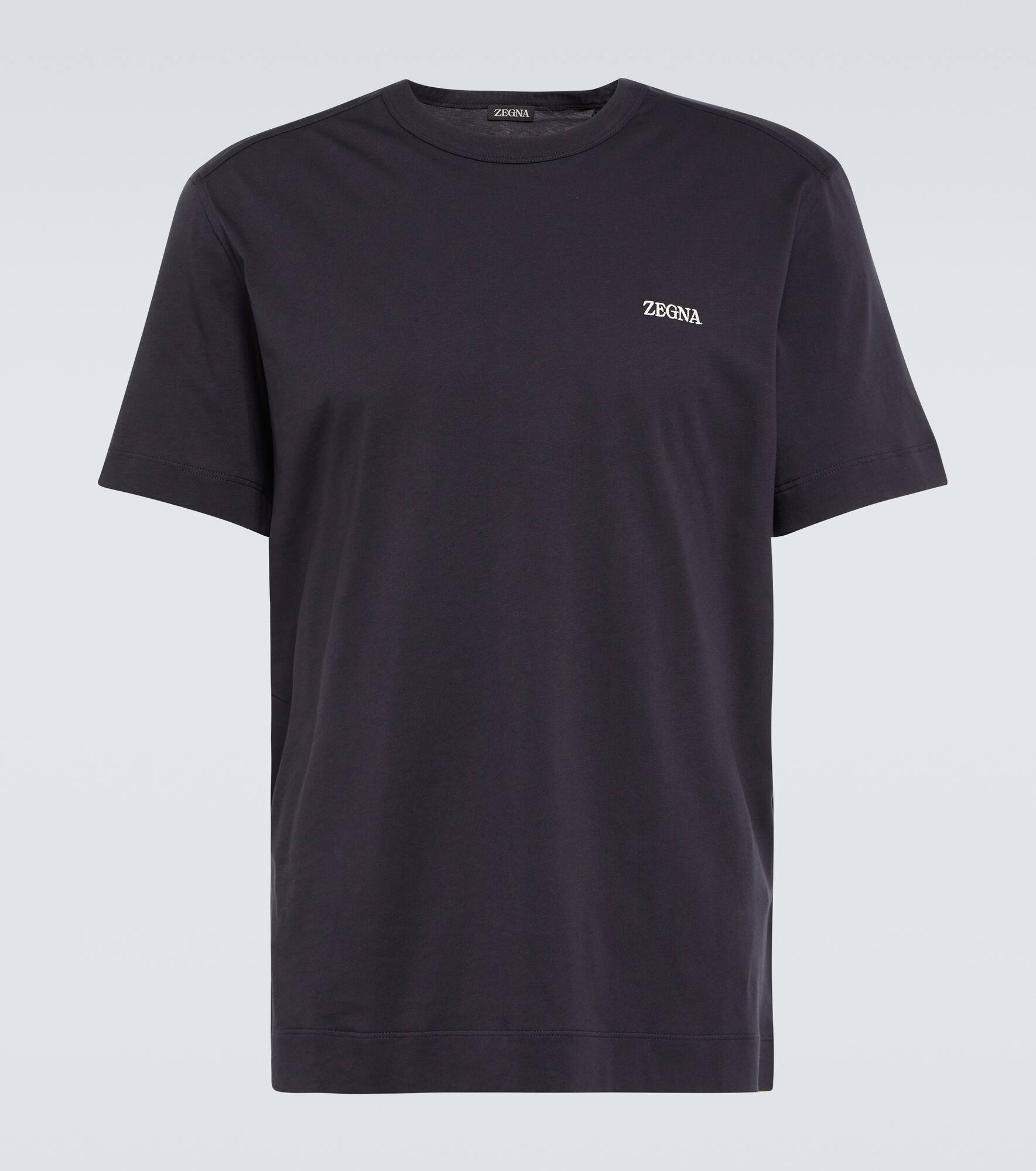 Logo cotton T-shirt - 1