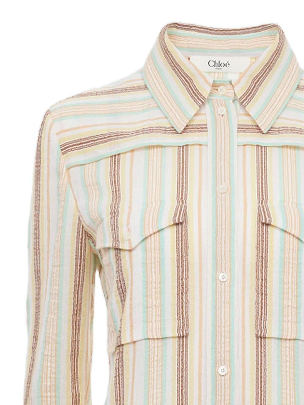 striped cotton shirt - 2