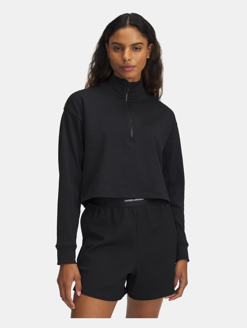 Women's UA Meridian Rib ¼ Zip 1