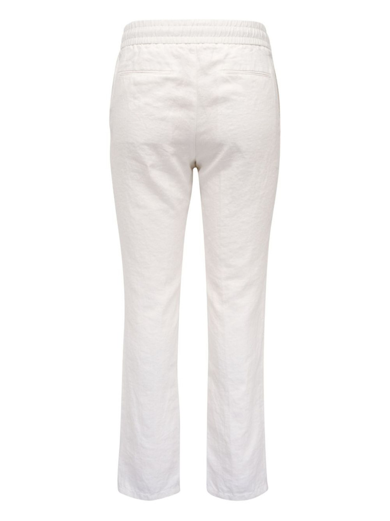 ORLEBAR BROWN straight-leg cotton-linen trousers outlook