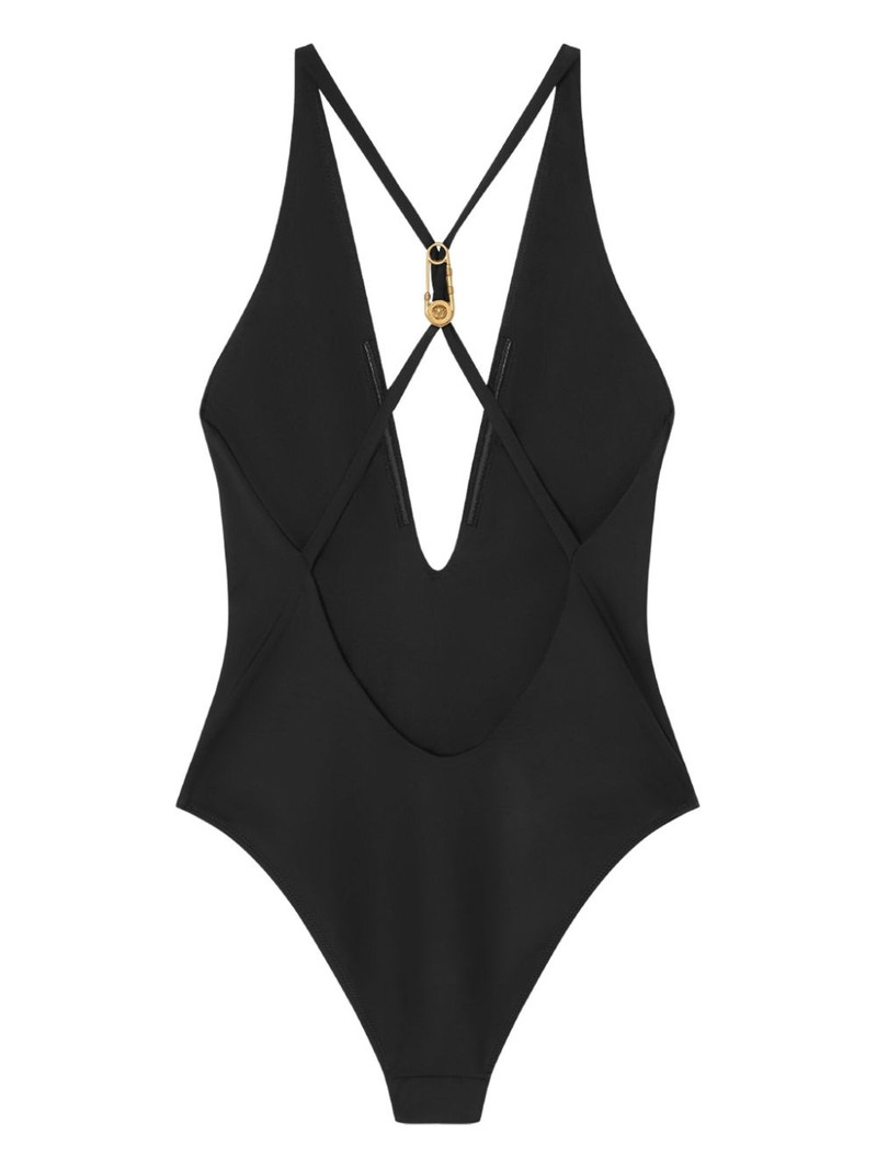 VERSACE Safety Pin swimsuit outlook