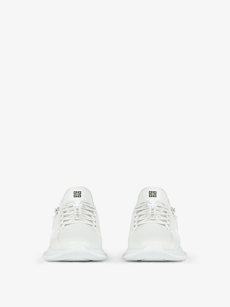 Givenchy SPECTRE RUNNER SNEAKERS IN LEATHER WITH ZIP outlook