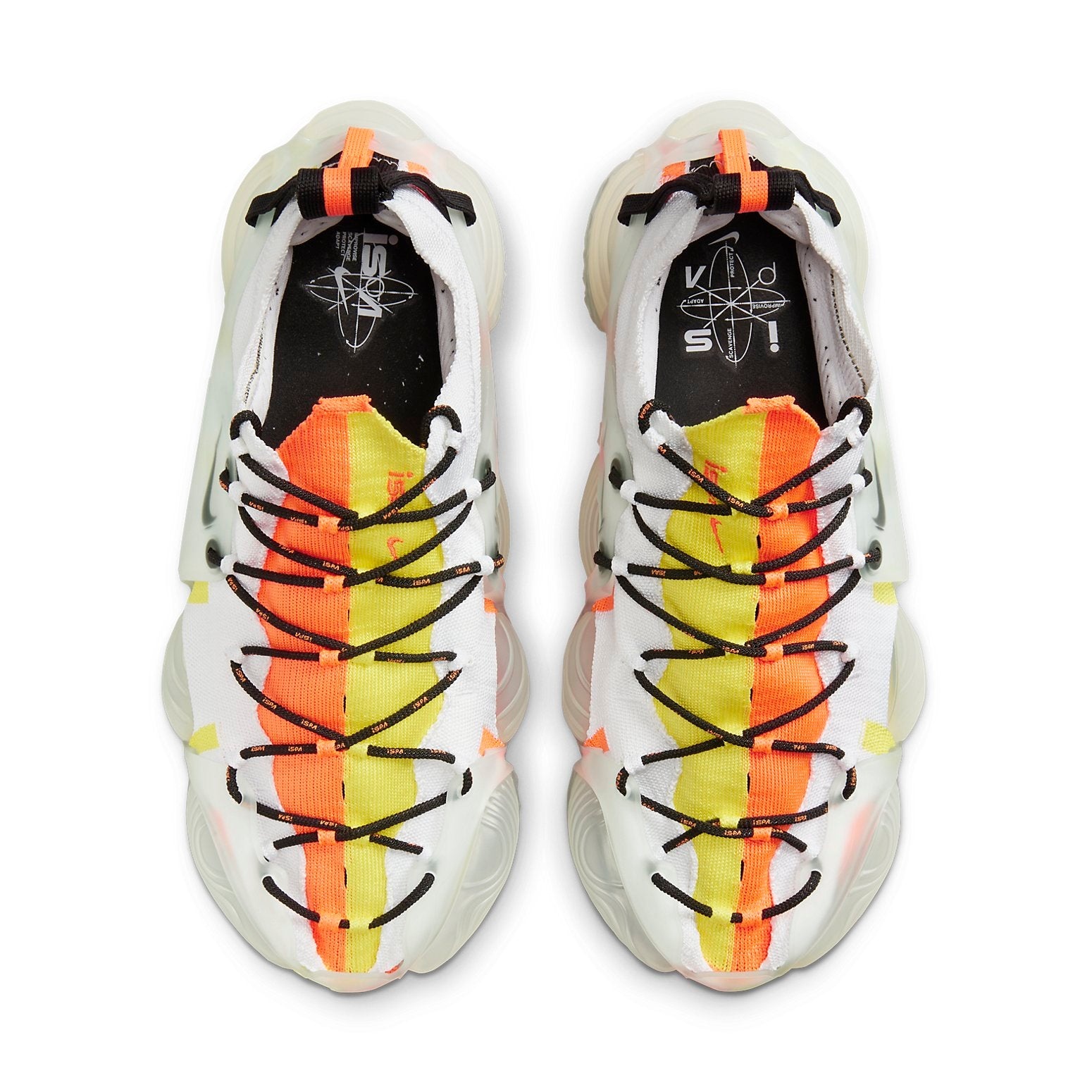 Nike ISPA Link Axis 'Total Orange Sonic Yellow' FZ3507-100 - 3