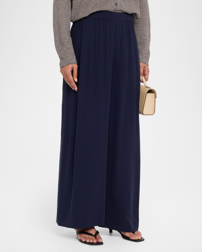 Silk Wide-Leg Pants 4