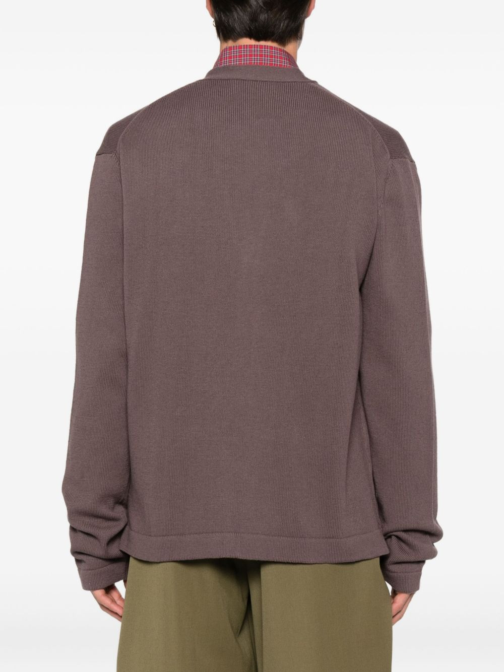 V-neck cardigan - 4