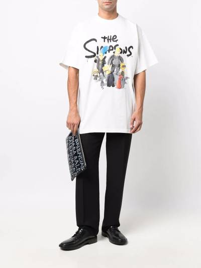 BALENCIAGA The Simpsons-print T-shirt outlook