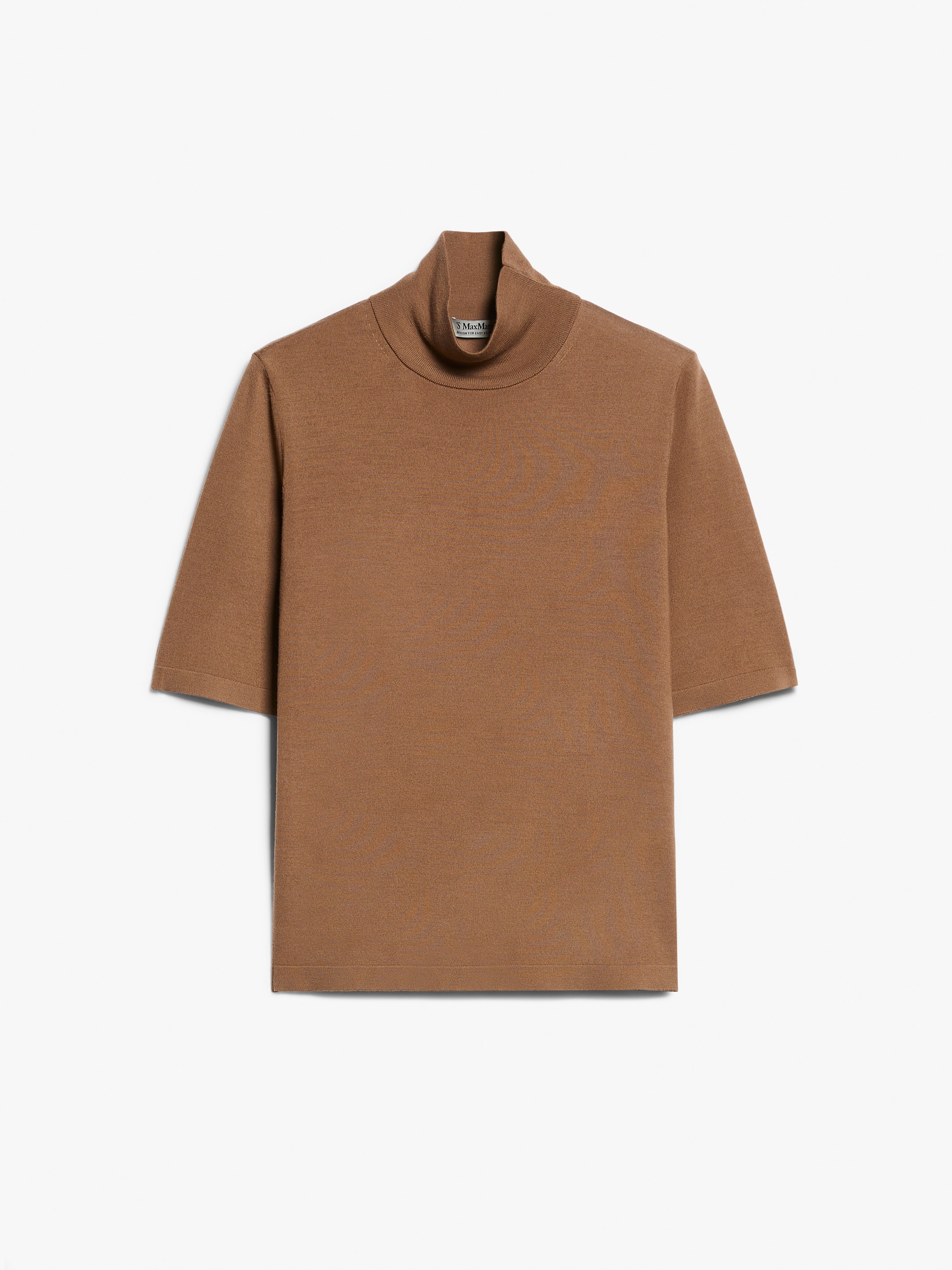 GIGI Wool yarn polo-neck sweater - 1