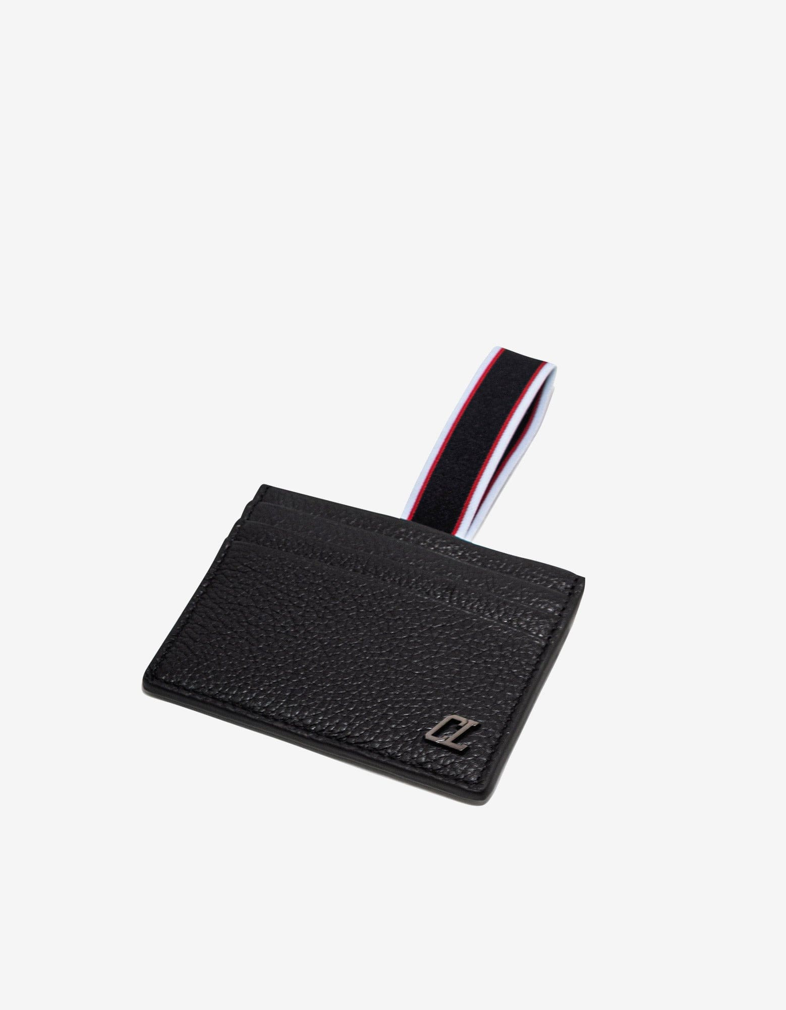 Christian Louboutin FAV Kios Black Card Holder - 3