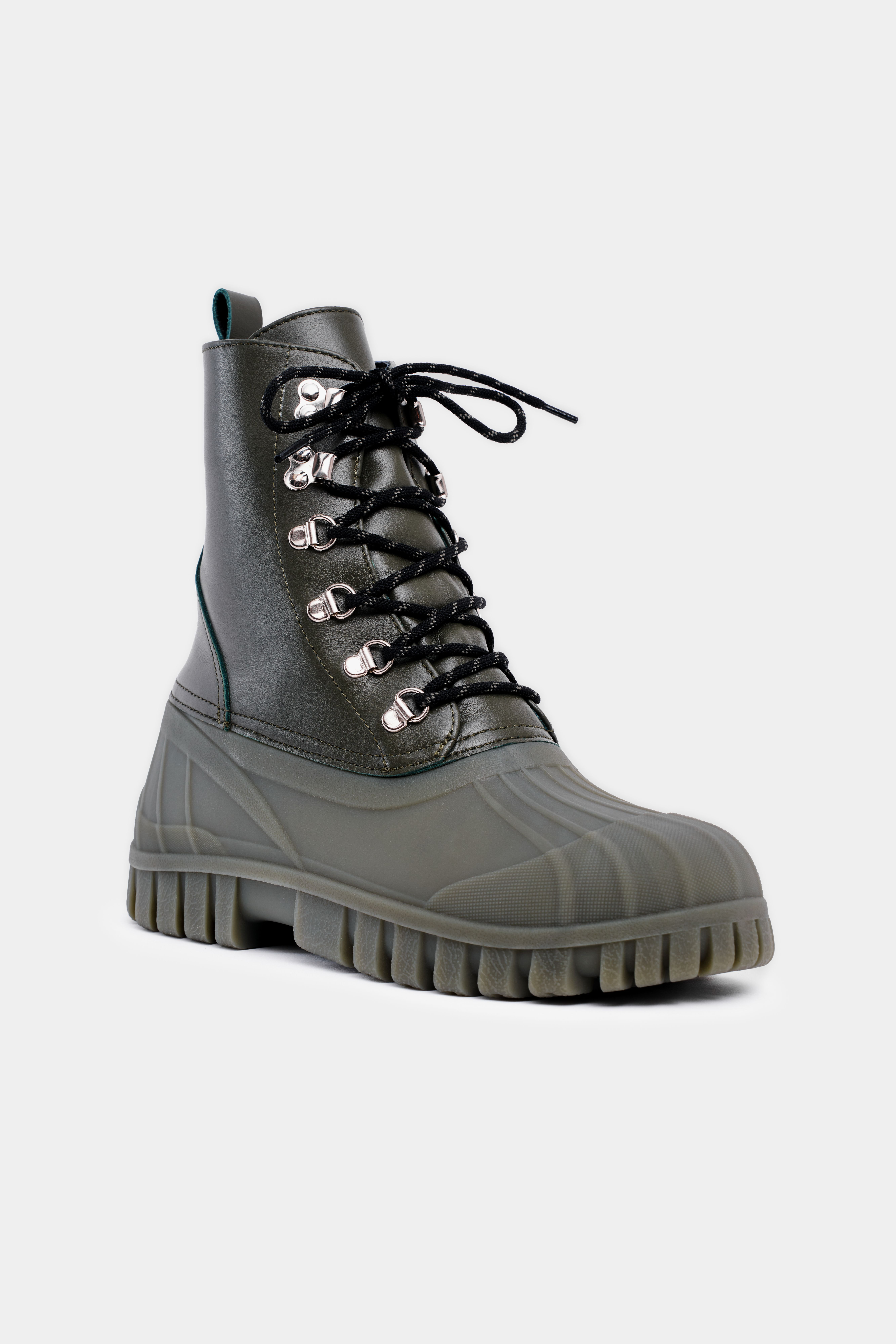 Patrol Boot Leather Green - 6