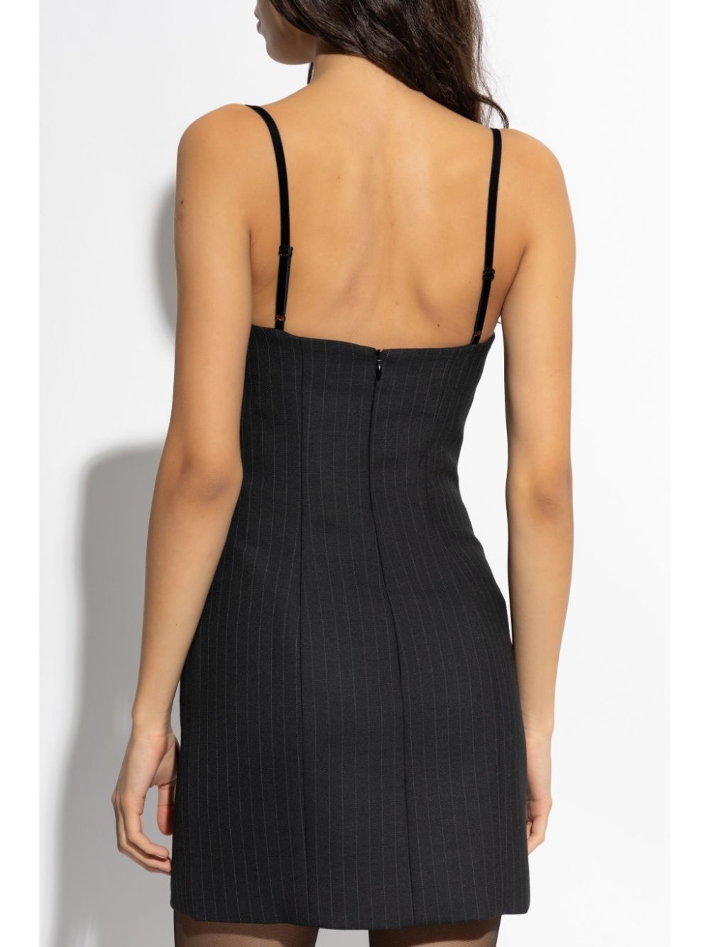 lace trim dress - 8