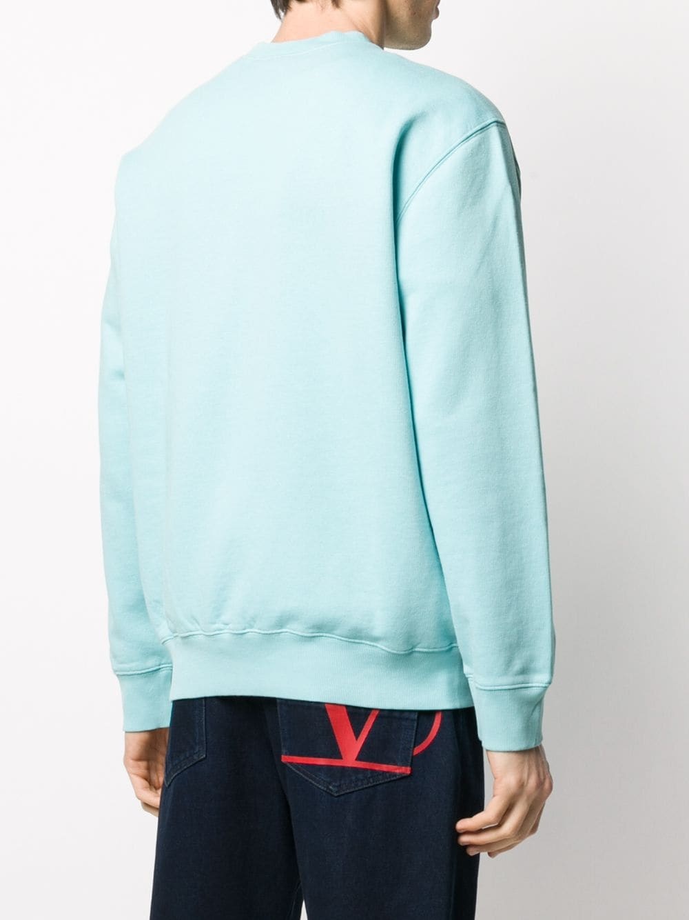 patch-pocket sweatshirt  - 4