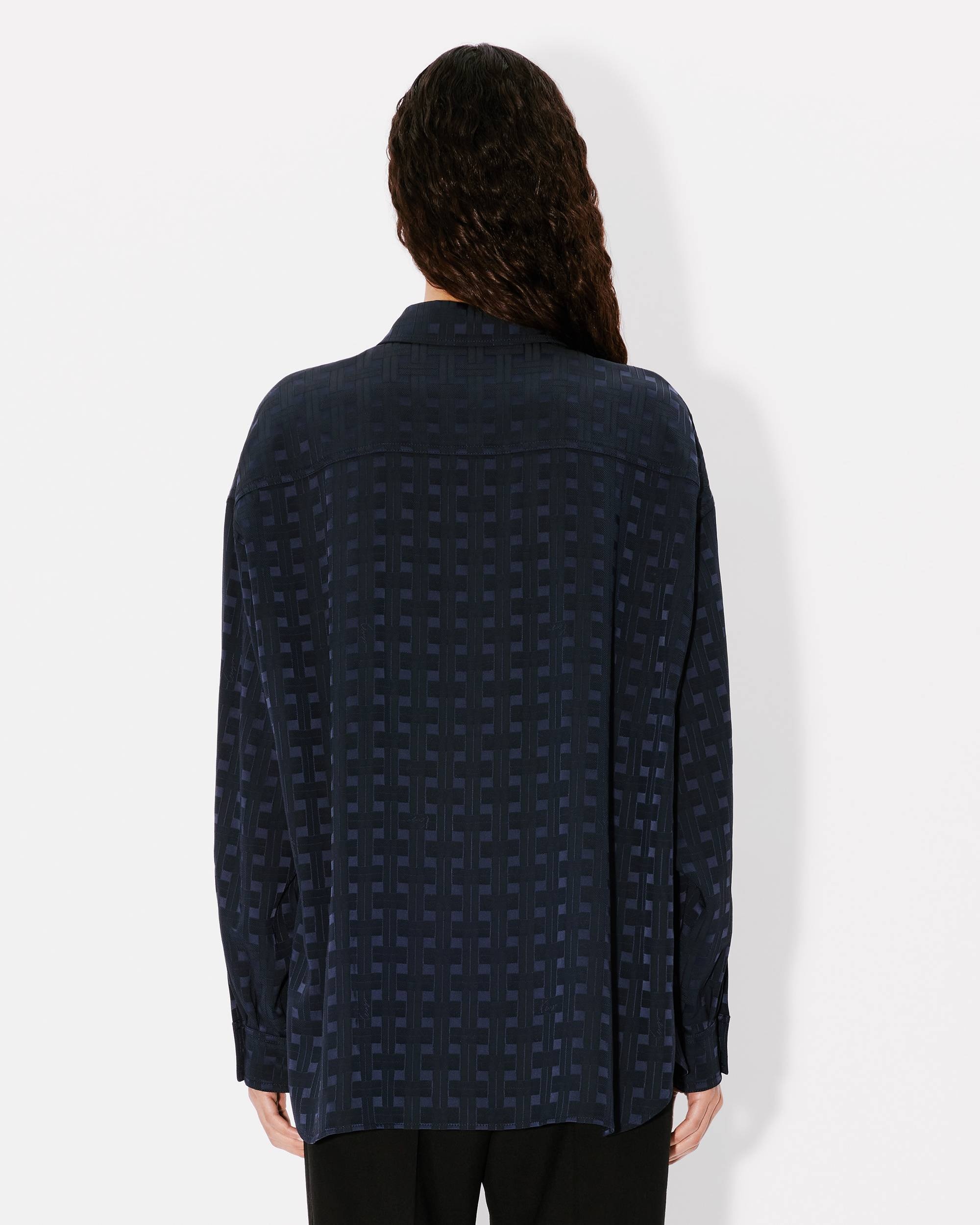 'KENZO Weave' dropped shoulders shirt - 4