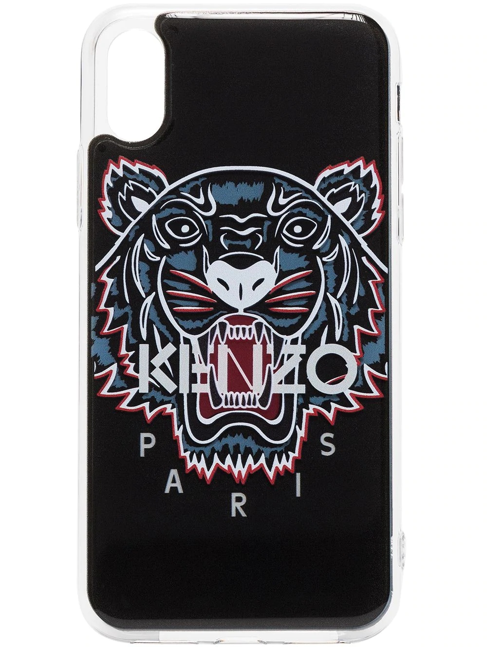 Tiger logo print iPhone X/XS case - 1