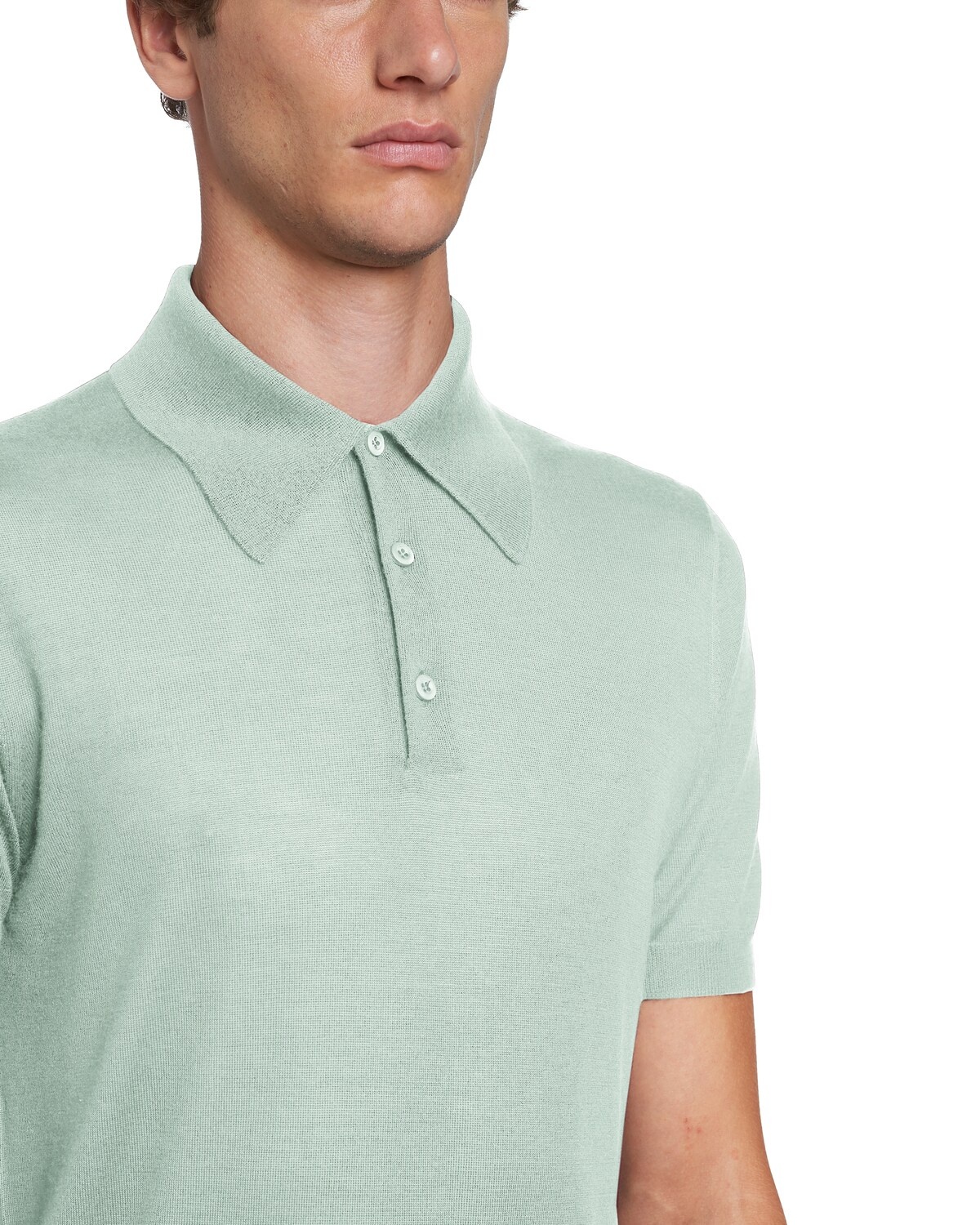 Cashmere Polo Shirt - 5