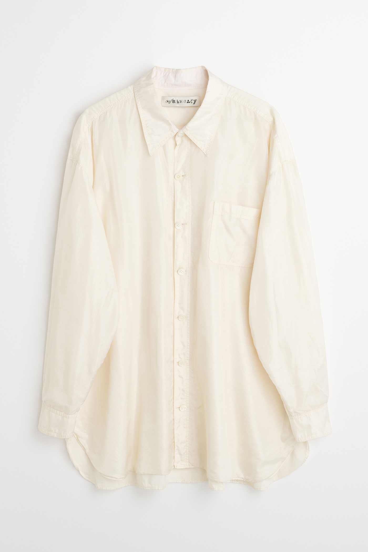 Darling Shirt Champagne Cotton Silk - 7
