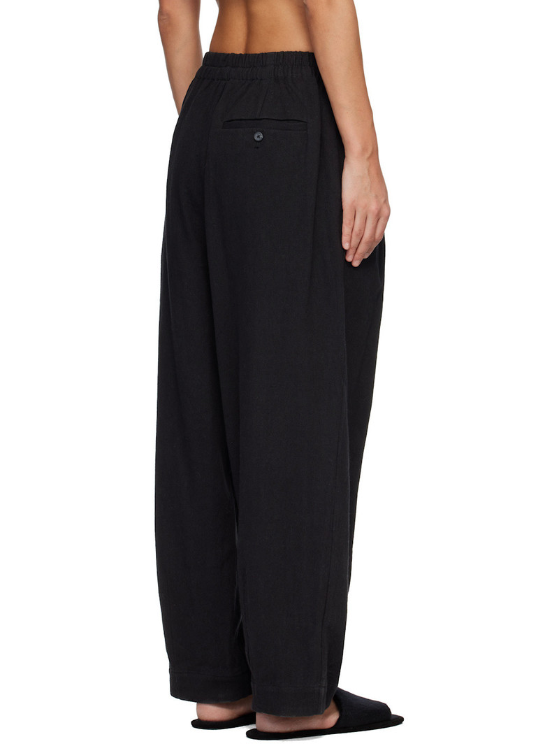 Black Matte Trousers 3