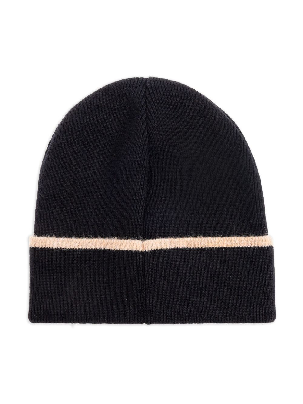 logo-lettering beanie hat - 2