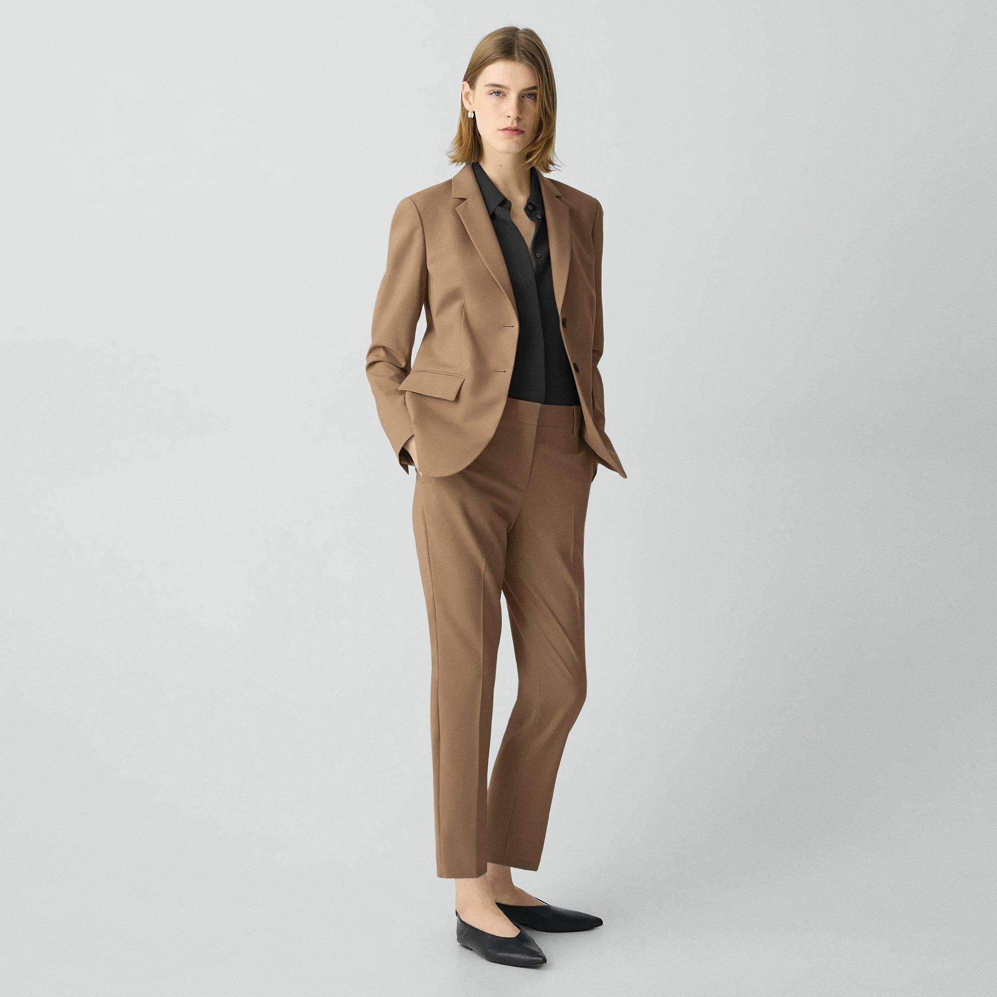 Treeca Pant in Good Wool - 3