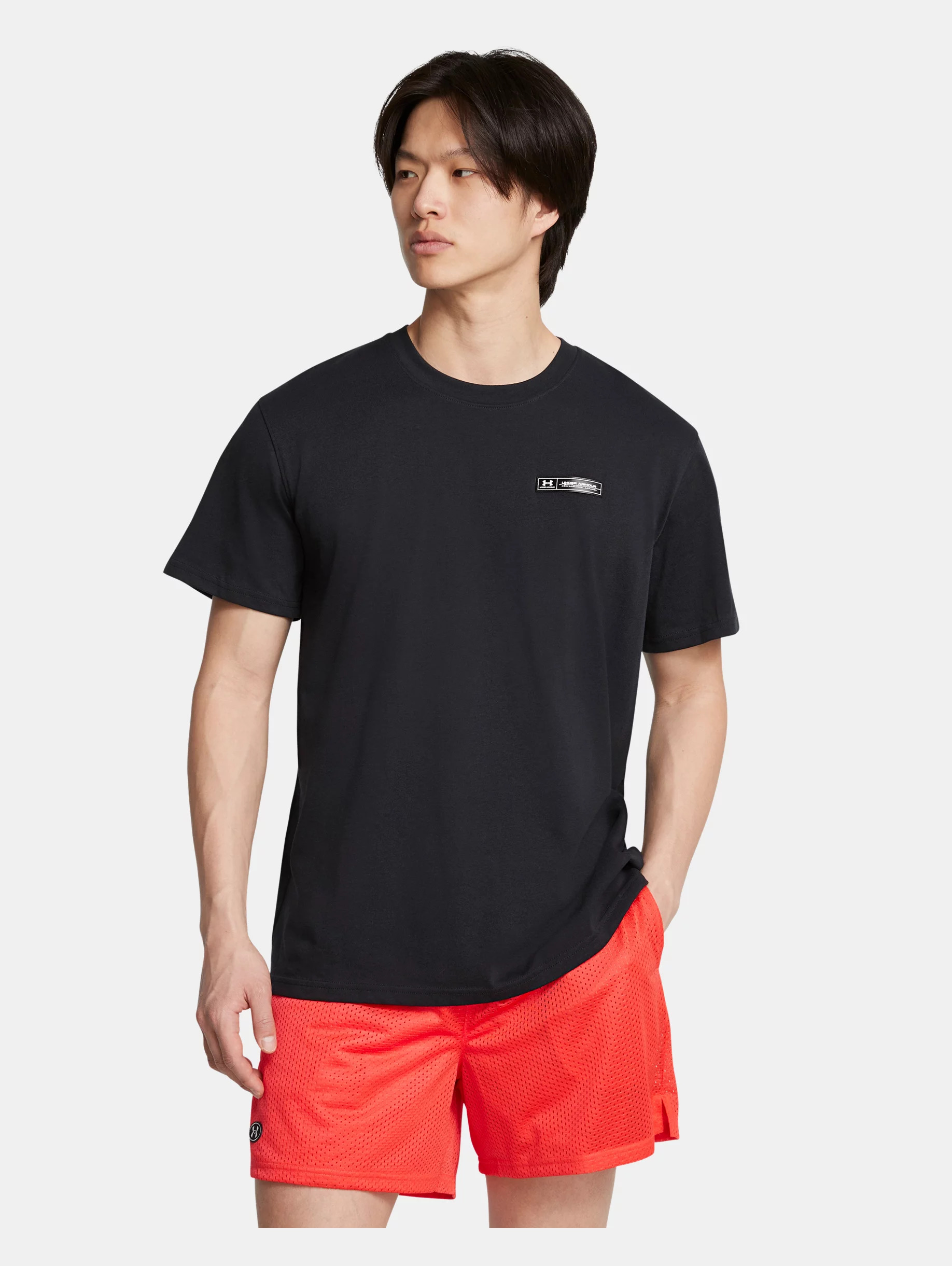 Men's UA Heavyweight Armour Label Short Sleeve - 2