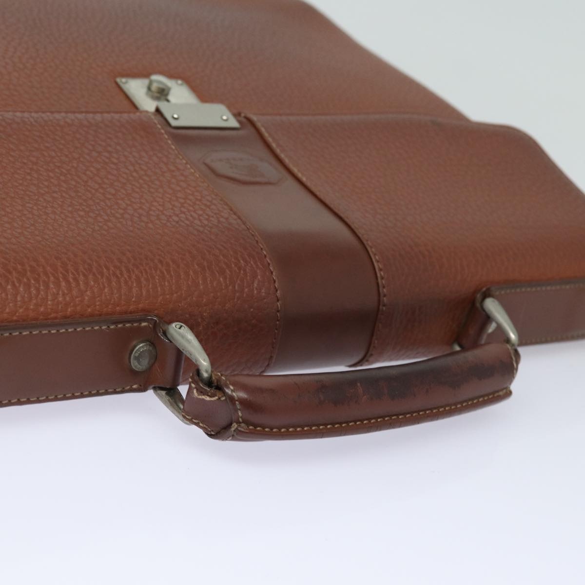 Burberry Hand Bag Leather Brown - 6