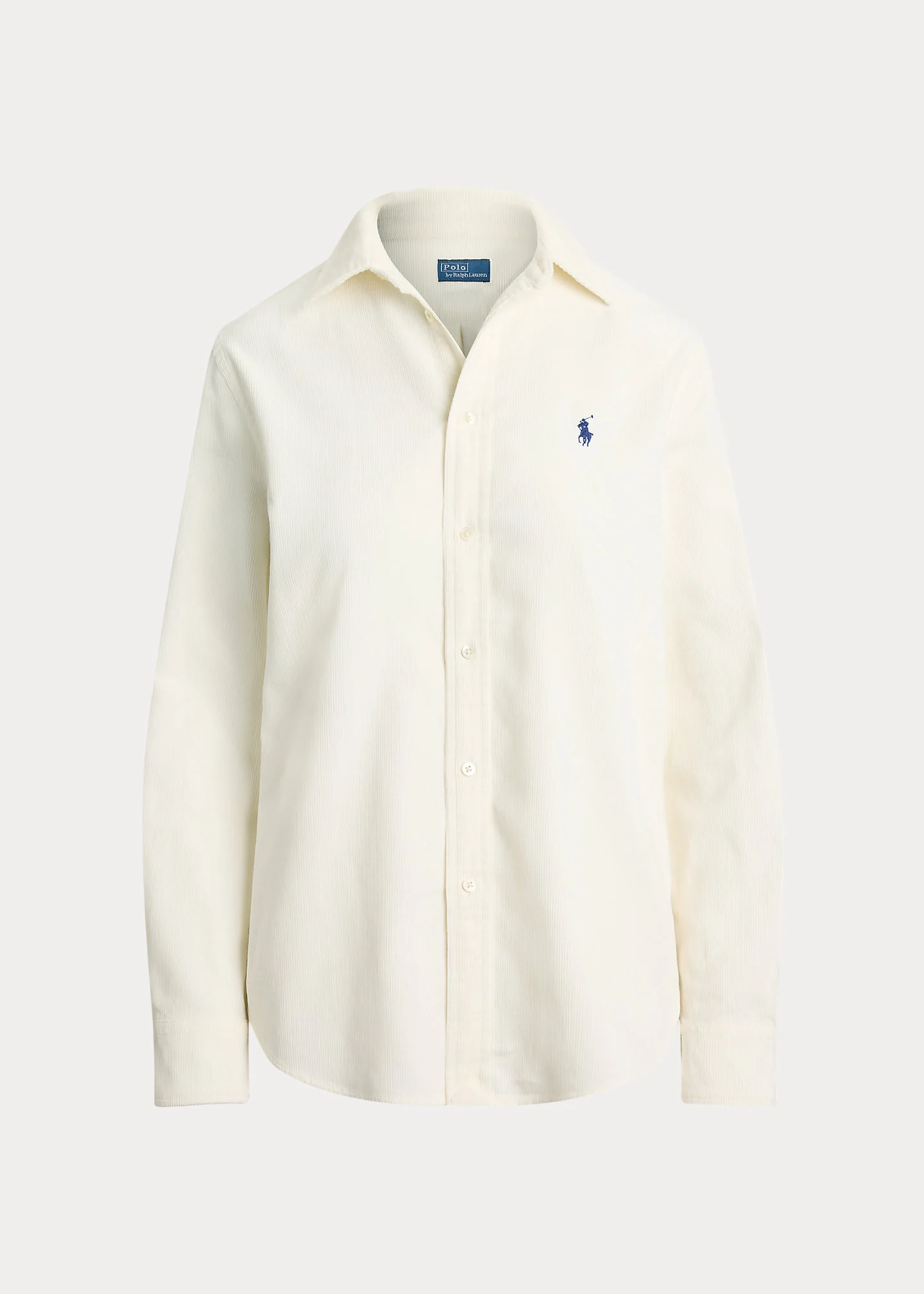 Classic Fit Cotton Corduroy Shirt - 1