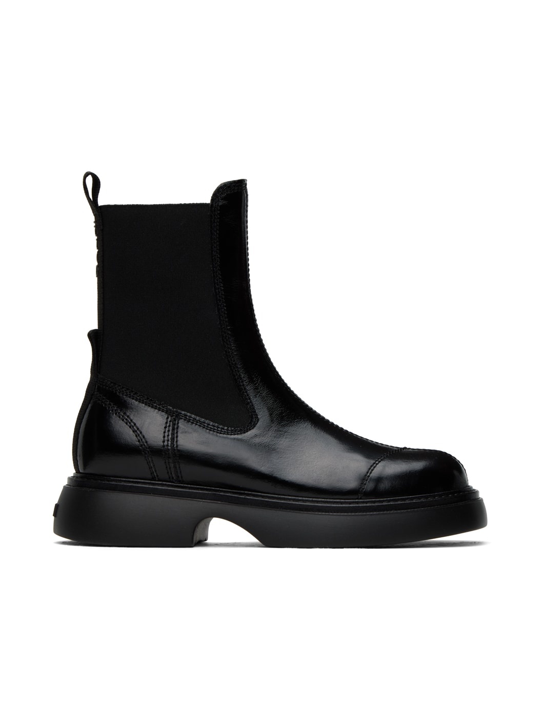 Black Everyday Mid Chelsea Boots - 1