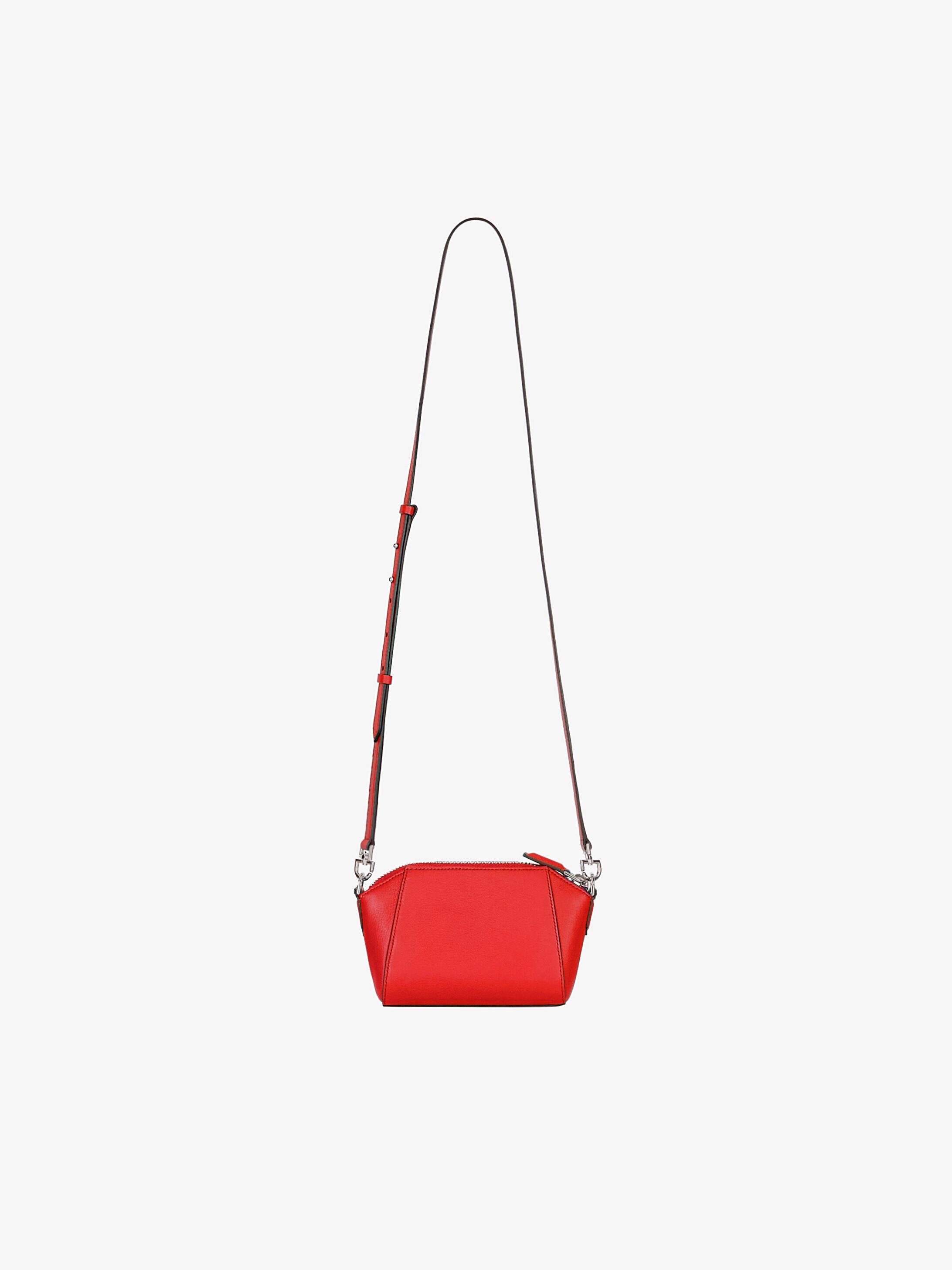 MINI ANTIGONA BAG IN GRAINED LEATHER - 4