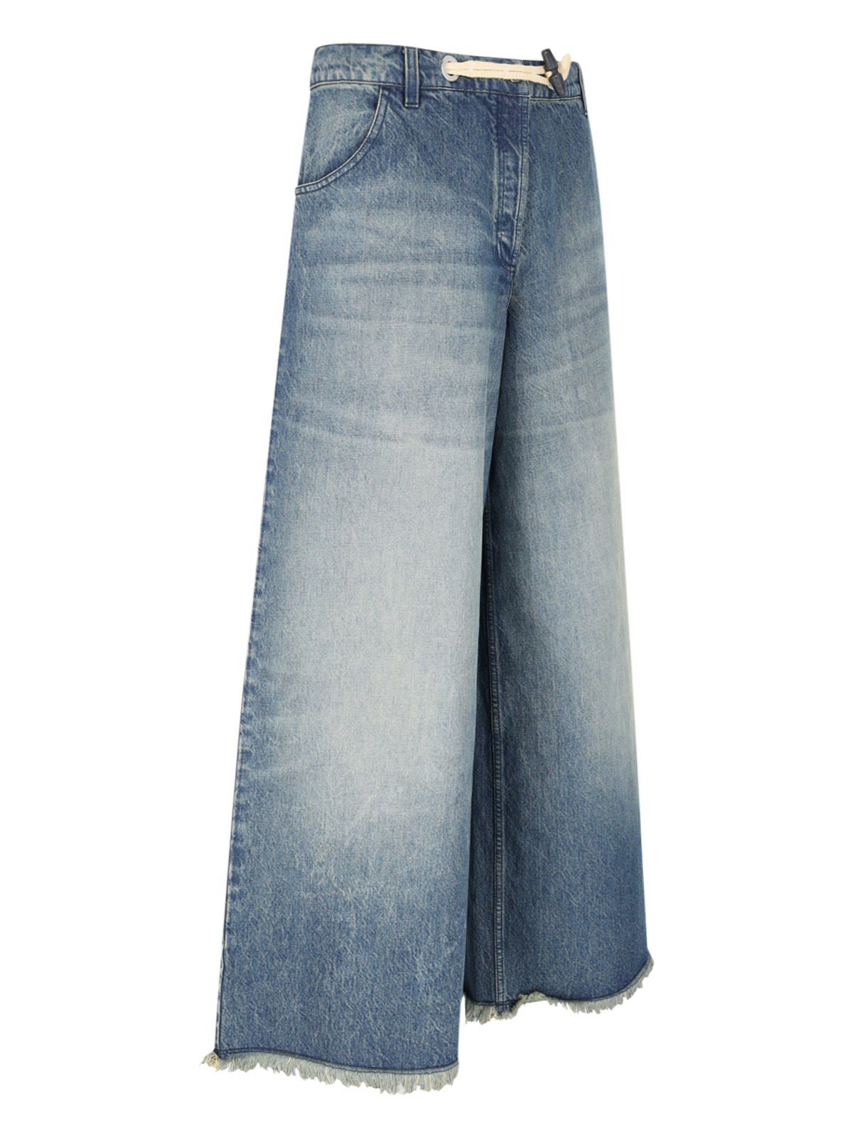 X PALM ANGELS WIDE DRAWSTRING JEANS - 3