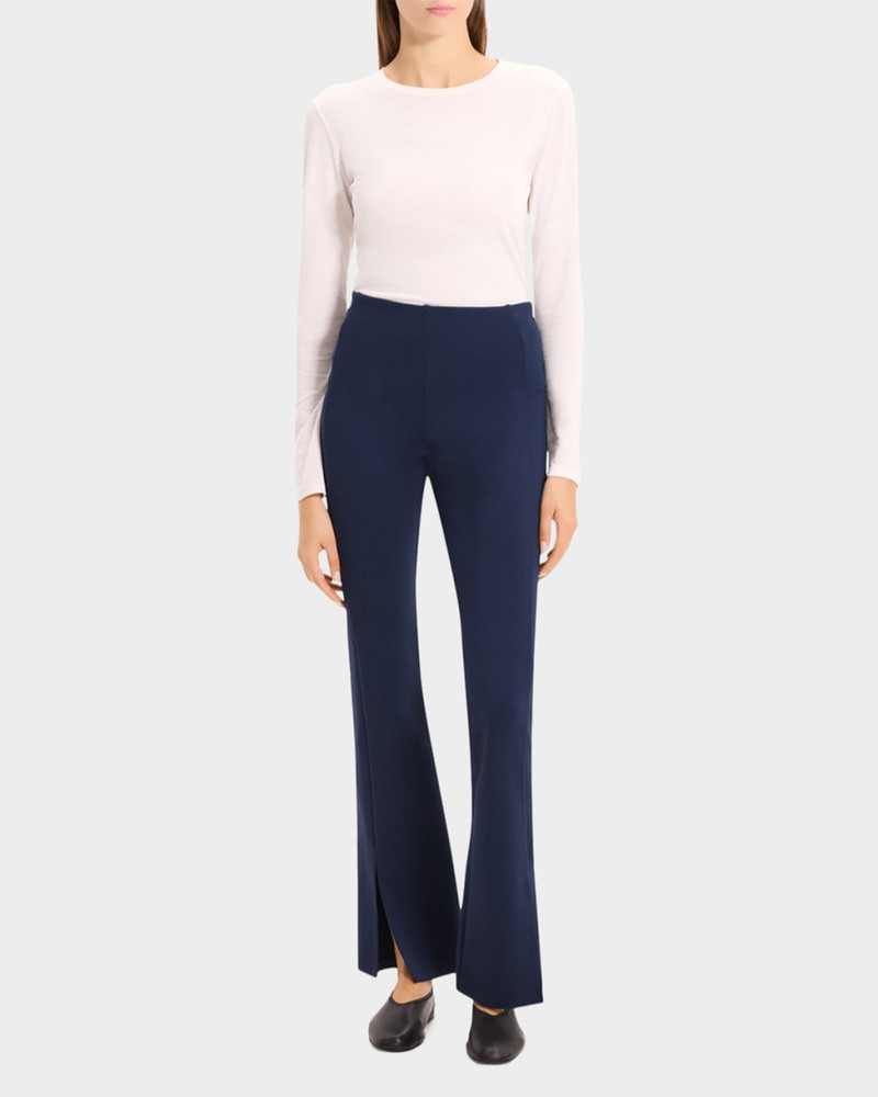 Theory Flare Side-Slit Leggings outlook