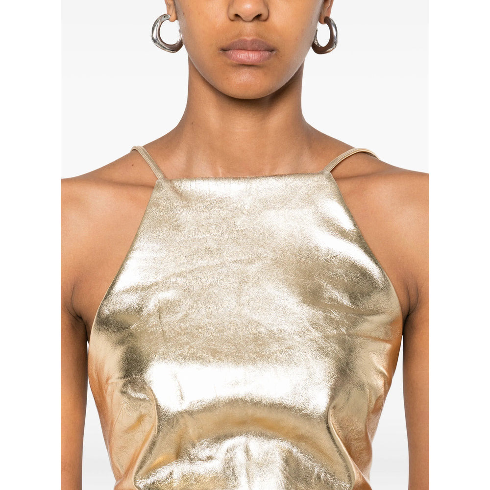 Cult Gaia Gold Tops - Vests & Tank Tops Women - 5