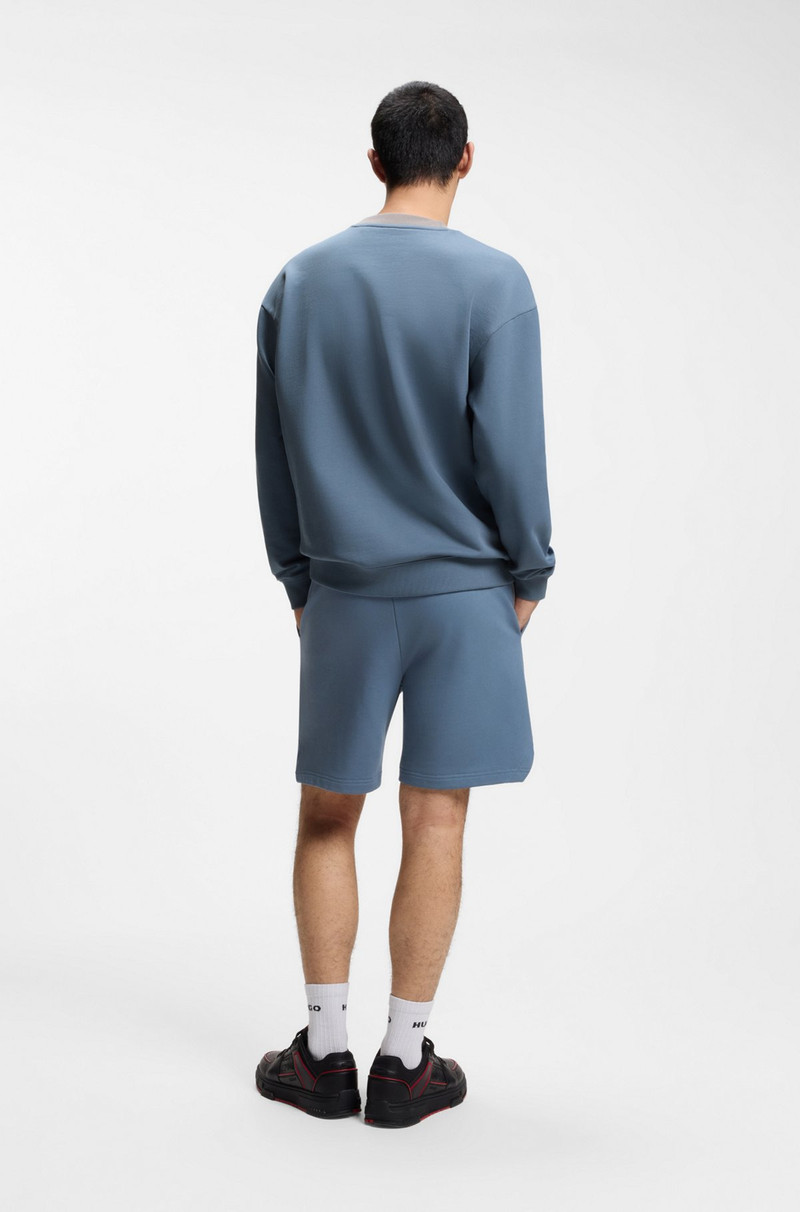 HUGO X RB COTTON-TERRY SWEATSHIRT WITH BULL MOTIF 5