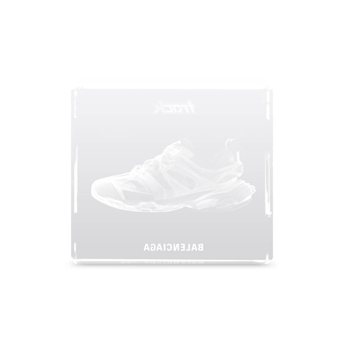 Track Sneaker Laser Cube in Grey - 4