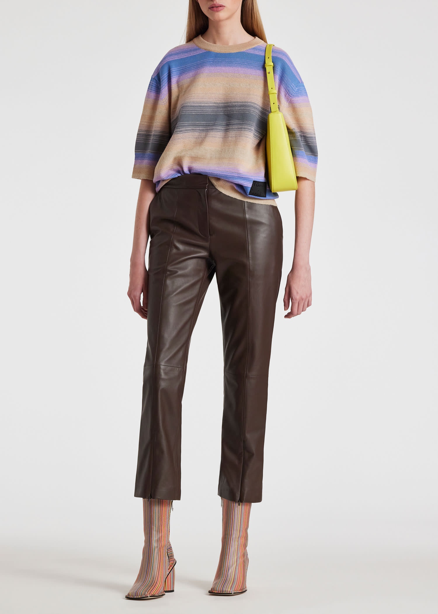 'Untitled Stripe' Knitted Top - 5