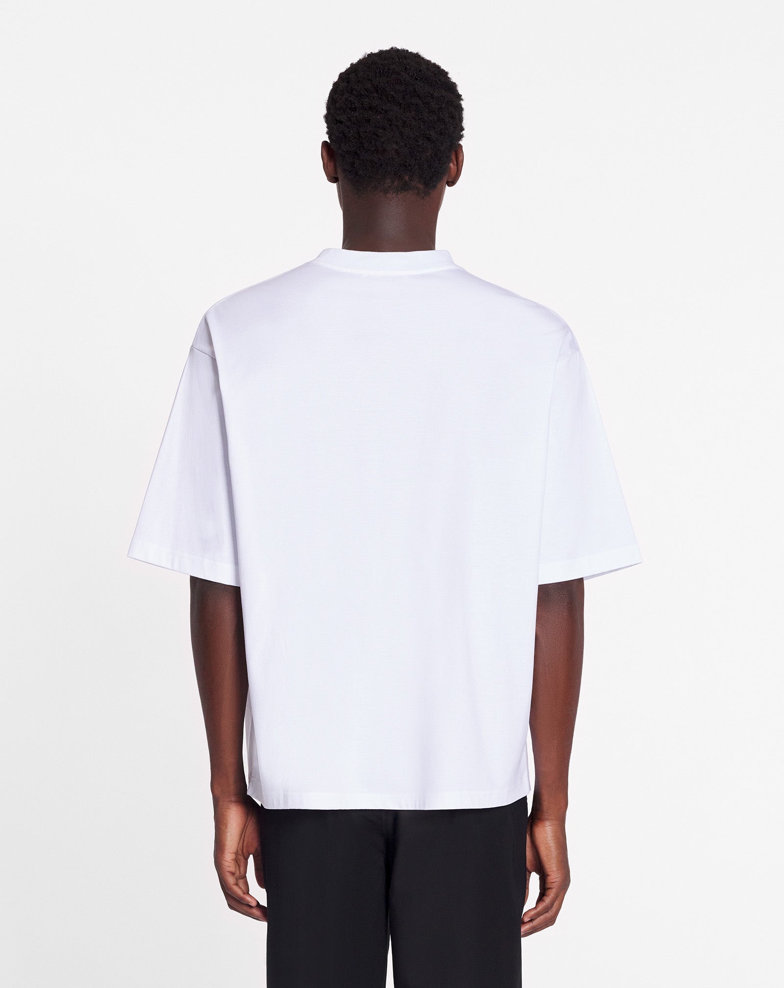 CURB LANVIN EMBROIDERED OVERSIZED T-SHIRT - 4