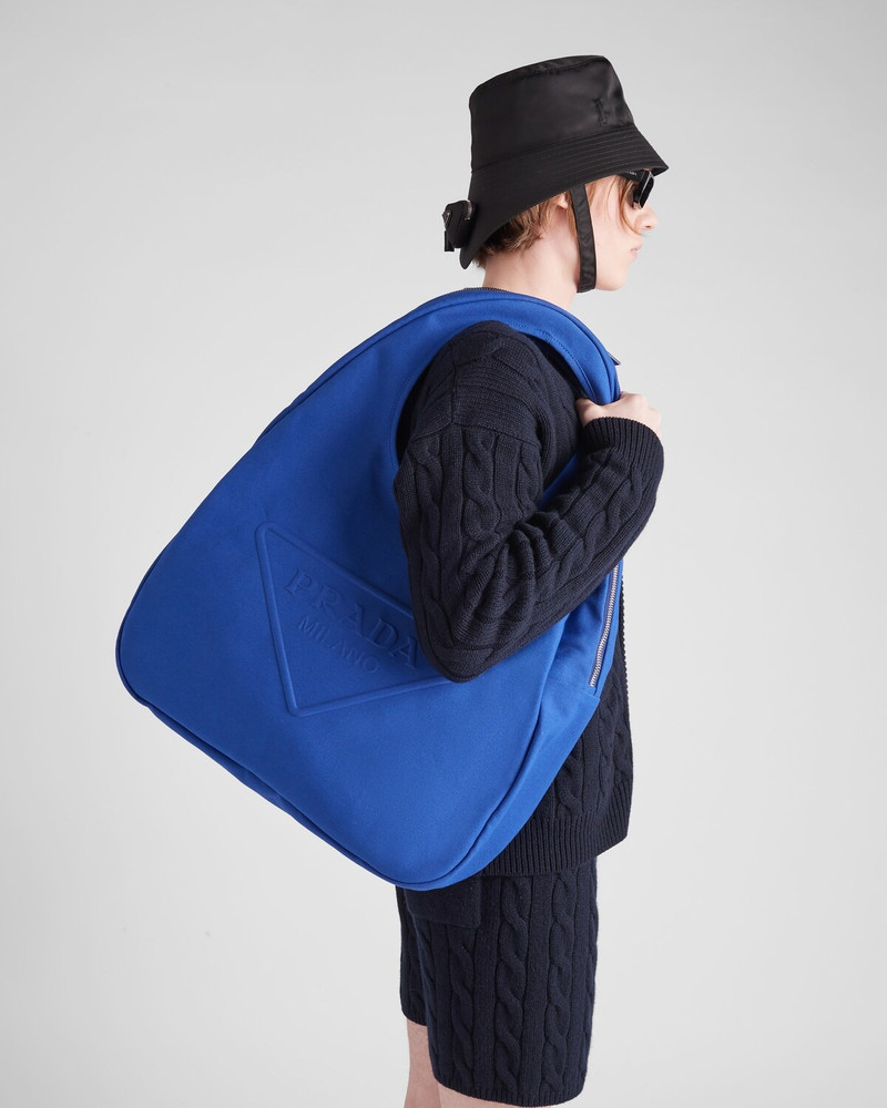 Prada Canvas hobo bag outlook