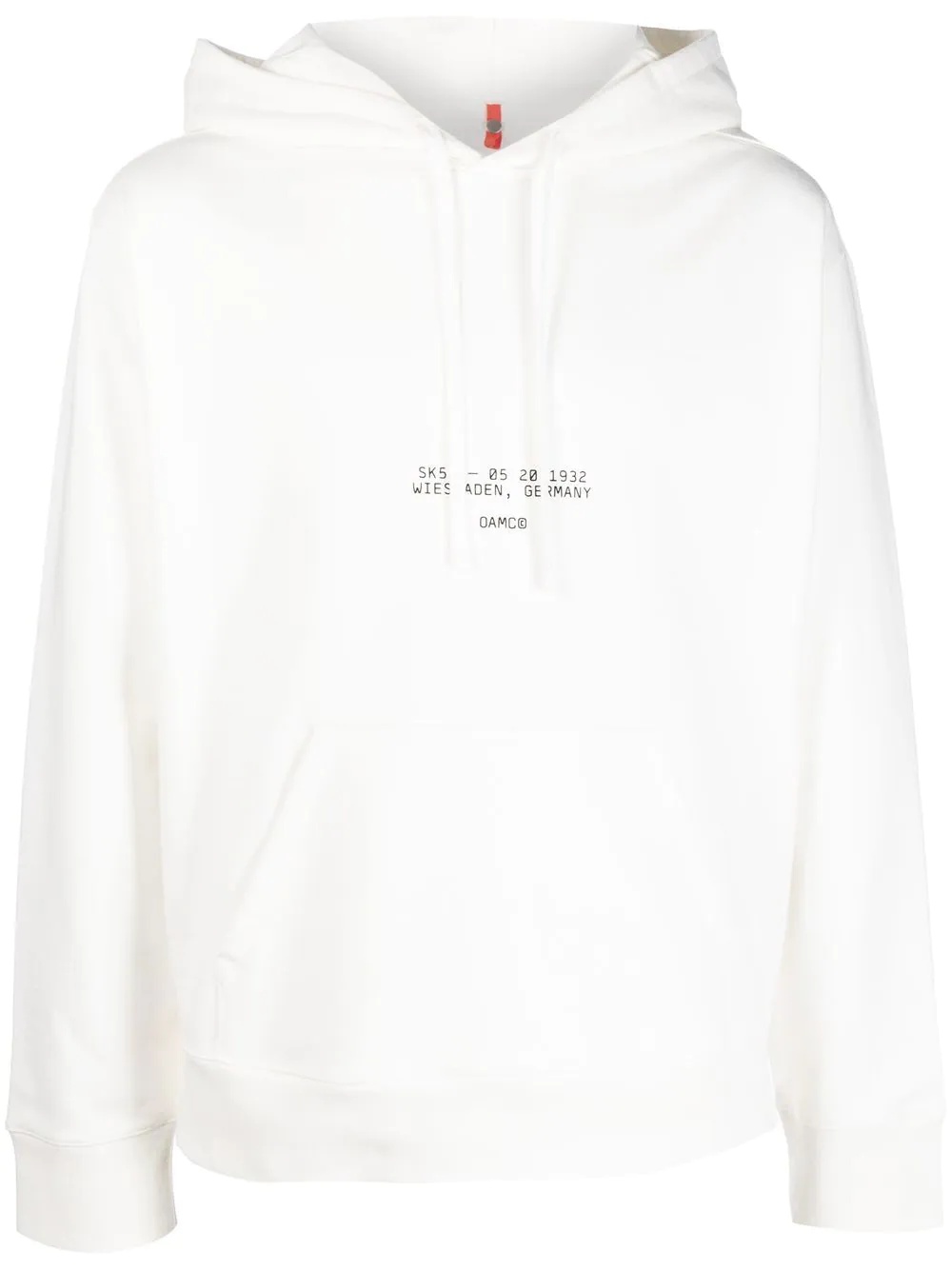 logo-print hoodie - 1