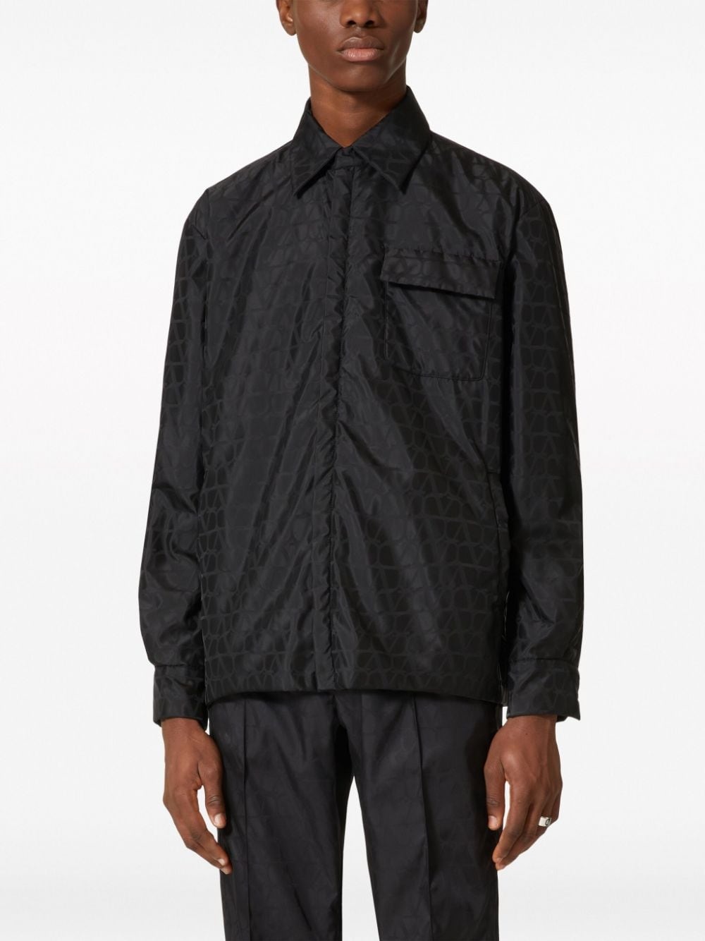 Valentino Toile Iconographe reversible shirt jacket