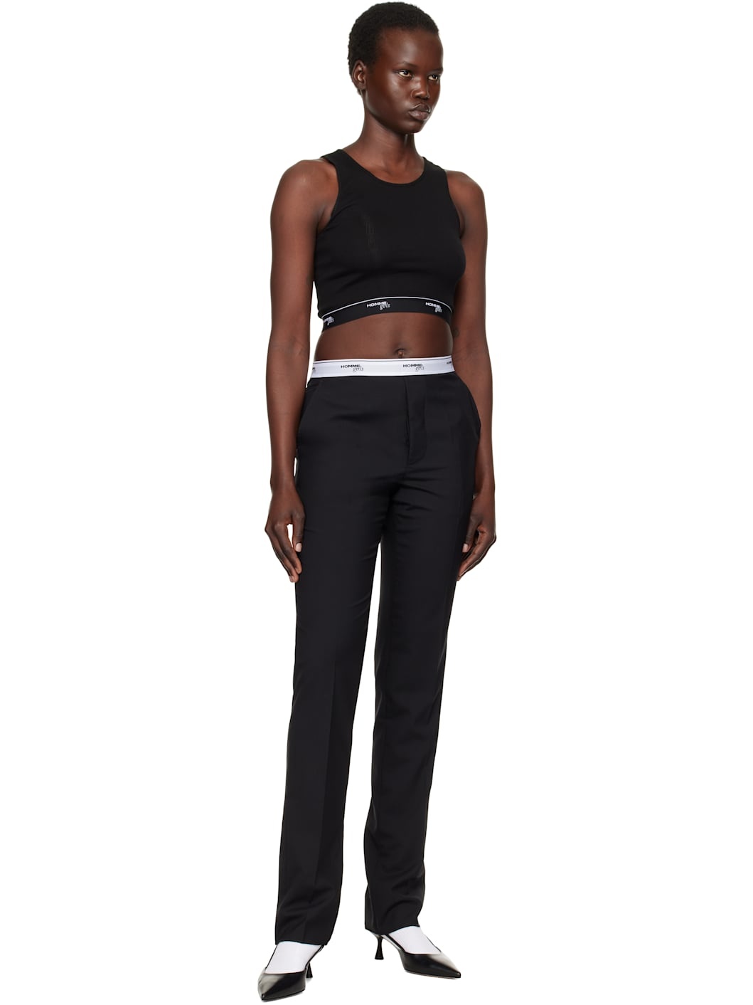 Black Classic Trousers - 4