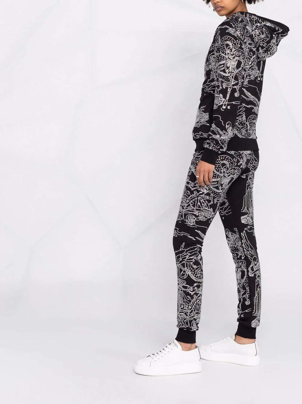 Stones Skeleton tattoo tracksuit - 4