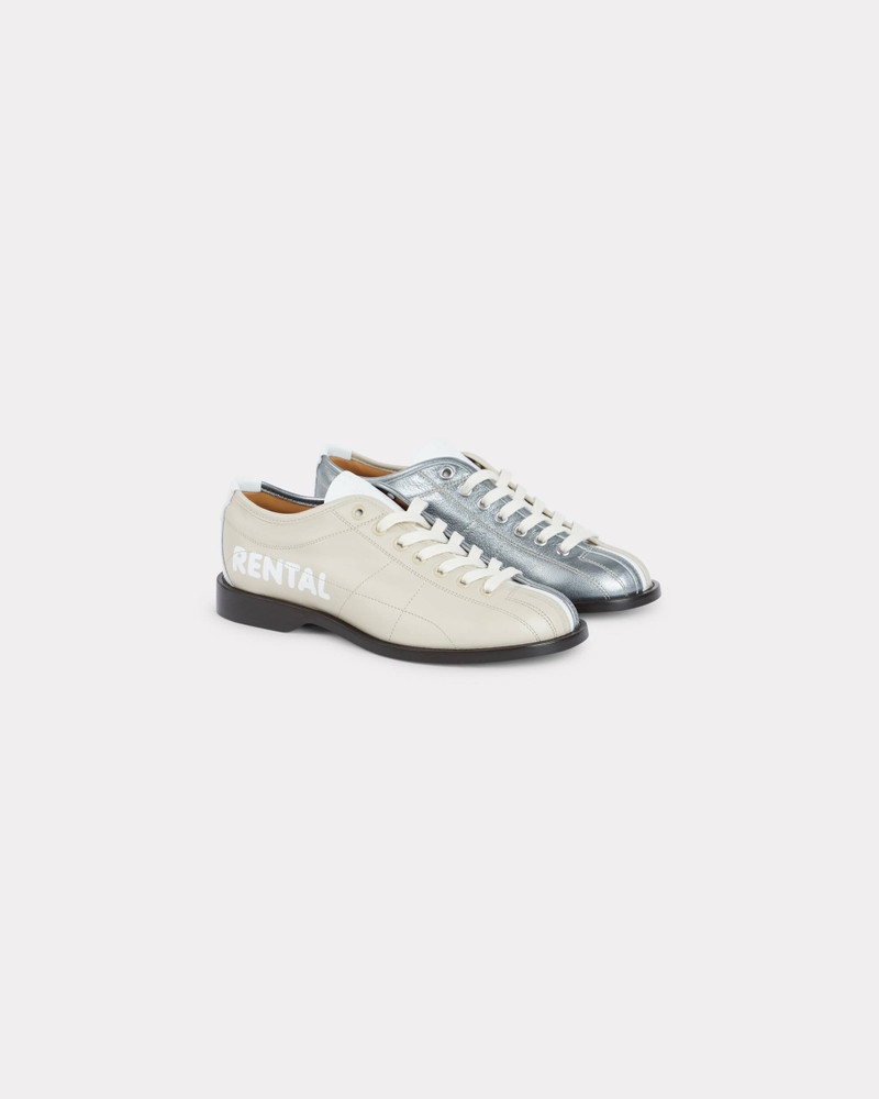 'KENZO Striker' bowling derbies in leather 4