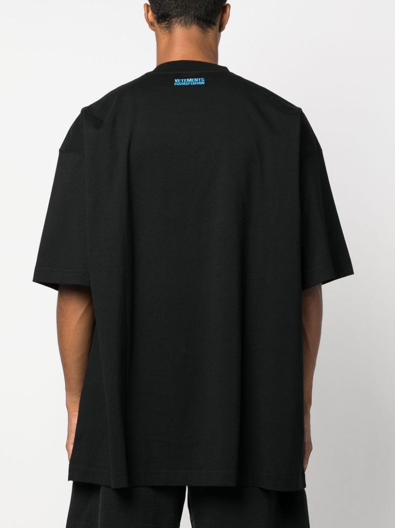 Ecstasy graphic-print cotton T-shirt 5