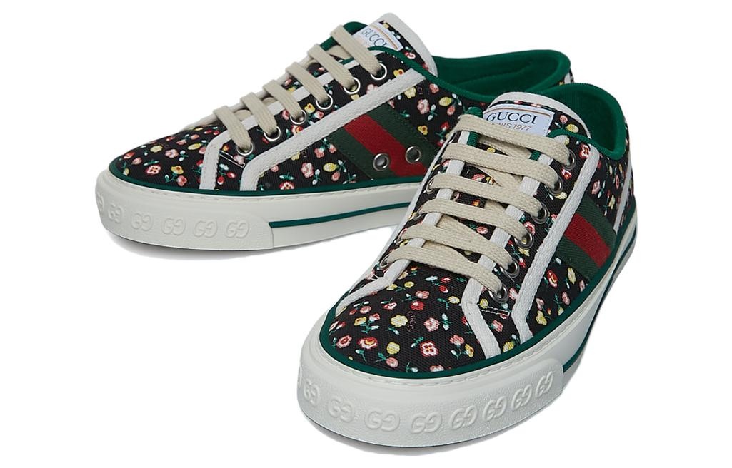 (WMNS) Gucci Tennis 1977 x Liberty of London 'Floral - Black' 606110-2IC10-1085 - 4