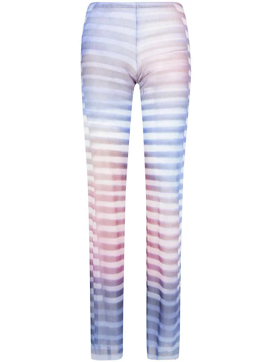 Jean Paul Gaultier Mesh Trouser Printed "Air" Clothing - 1
