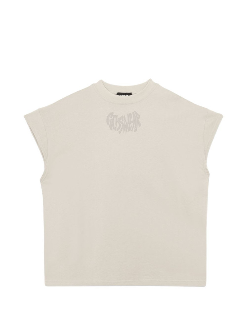 Apple-print T-shirt 1