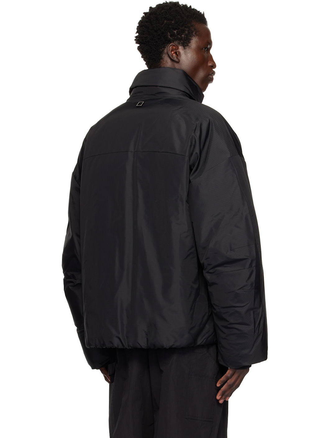 Black Goose Down Jacket - 3