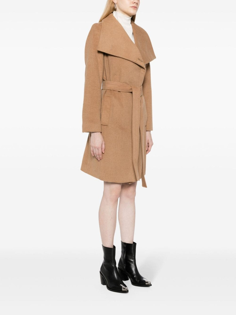belted double-breasted coat 3