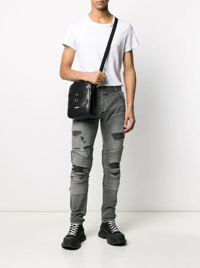 Balmain ripped biker jeans outlook